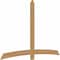 Ekena Millwork Bellingham Timber Gable Bracket, Western Red Cedar, 96"W x 64"H x 1 1/2"D x 5 1/2"F, 16/12 Pitch GBW096X64X0206BEL00SWR - alternate 3